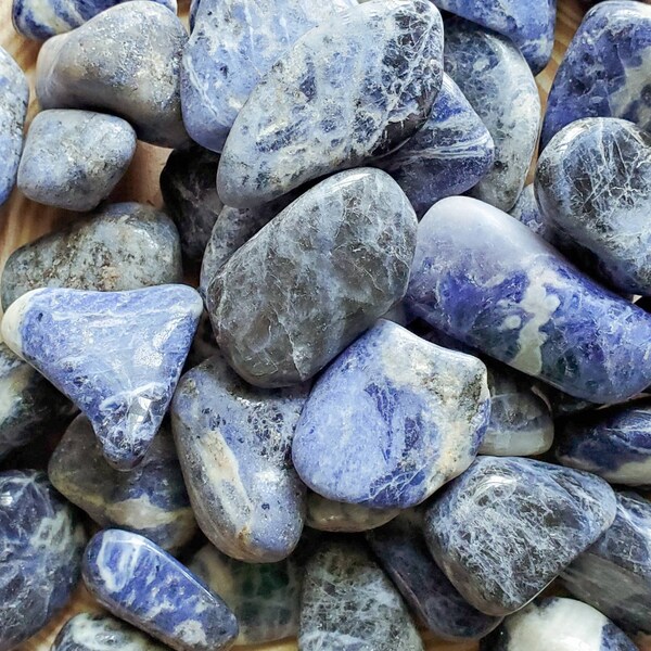 Sodalite Tumbled Gemstones | Sodalite Crystals | Ethical Gemstones