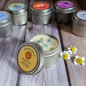 Mini Soy Candle Sample, 2 oz Travel Candle, Choose Your Scent, Stocking Stuffer Gift