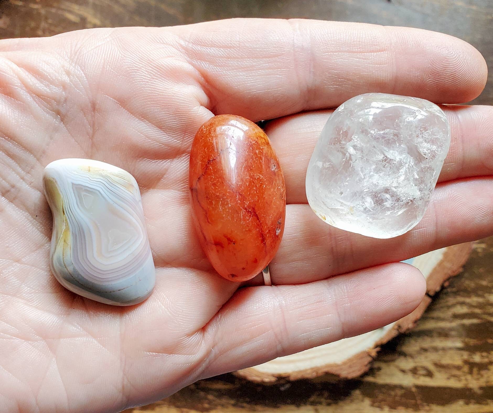 Capricorn Gemstone Set Capricorn Crystal Set Zodiac Gift | Etsy