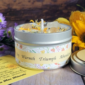 Litha Candle | Summer Solstice Candle | Midsummer Altar
