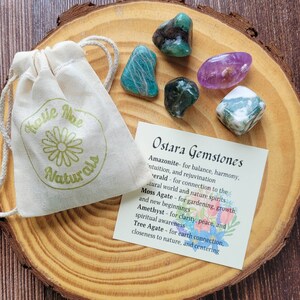 Ostara Crystal Set | Gemstones for Spring Equinox | Ostara Celebration | Wheel of the Year image 6