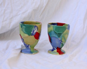 Ceramic Goblet Duo