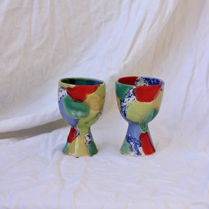 Ceramic Goblet Duo image 2