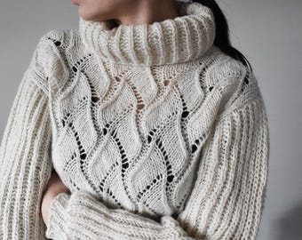 Fair Isle Sweater Knitting Pattern: Seamless Colorwork Yoke (PDF