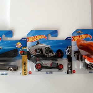 Hot Wheels 4 Autos, Druckguss Sammlerauto, Modell im Maßstab 1:64, Sammlerspielzeug Vintage Sportwagen, Geschenk für Freund, Kollegen Geschenk