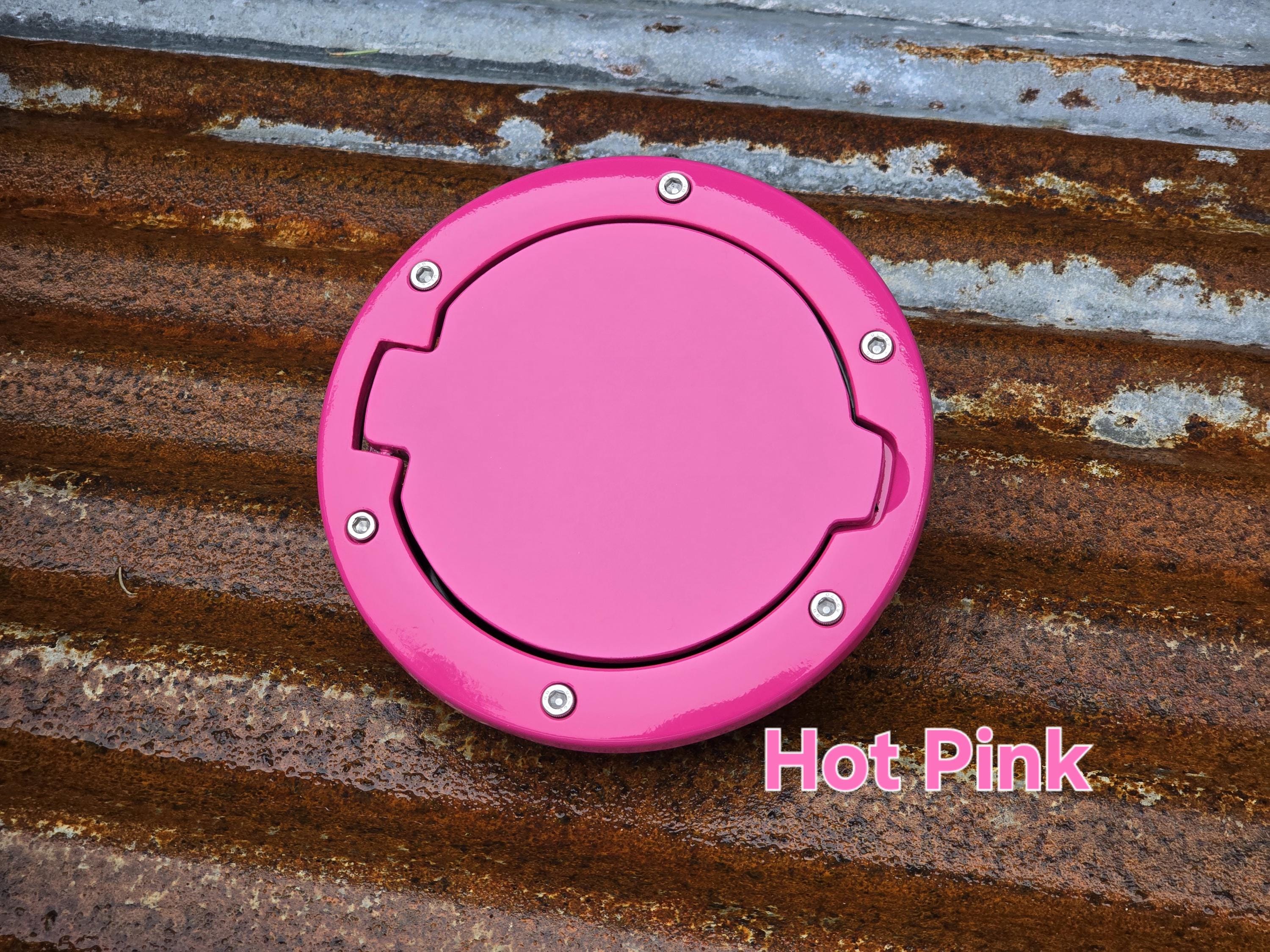 Custom Powder Coated Jeep Wrangler Fuel Door - Compatible with 2008-2018 JK / JKU