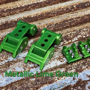 Custom Powder Coated Hood Latch Kit | Multiple Color Options | Compatible for Jeep Wrangler JK, JL & JT Gladiator 2007-2025
