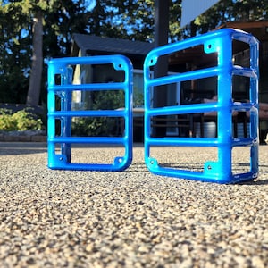 Aftermarket Jeep Wrangler tail light covers! Compatible with 2007-2017 JK / JKU 2 and 4 door Custom colors available!