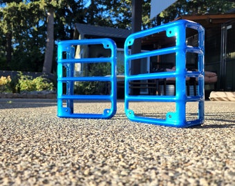 Aftermarket Jeep Wrangler tail light covers! Compatible with 2007-2017 JK / JKU 2 and 4 door Custom colors available!