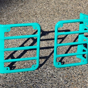 Aftermarket Jeep Wrangler tail light covers! Compatible with 2007-2017 JK / JKU 2 and 4 door Custom colors available!