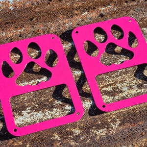 Aftermarket Jeep Wrangler tail light covers! Compatible with 2007-2017 JK / JKU 2 and 4 door Custom colors available!