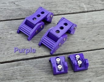 Custom Powder Coated Hood Latch Kit | Multiple Color Options | Compatible for Jeep Wrangler JK, JL & JT Gladiator 2007-2026