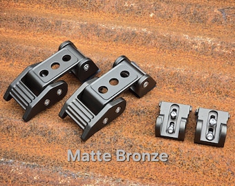 Custom powder coated hood latch kit, compatible with Jeep Wrangler, multiple colors to choose from, fits 2007-2026 JK, JL, JT Gladiator