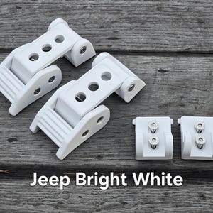 Custom Powder Coated Hood Latch Kit | Multiple Color Options | Compatible for Jeep Wrangler JK, JL & JT Gladiator 2007-2025