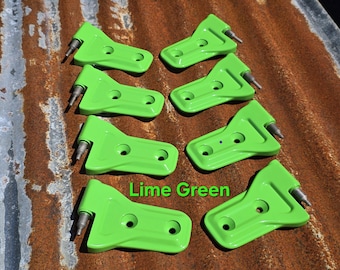 Custom Powder Coated Jeep Wrangler replacement door hinges! Compatible with 2018-2025 JL / JLU 2 and 4 door Custom colors available!