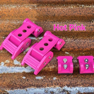 Custom Powder Coated Hood Latch Kit | Multiple Color Options | Compatible for Jeep Wrangler JK, JL & JT Gladiator 2007-2025
