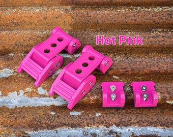 Custom Powder Coated Hood Latch Kit | Multiple Color Options | Compatible for Jeep Wrangler JK, JL & JT Gladiator 2007-2026