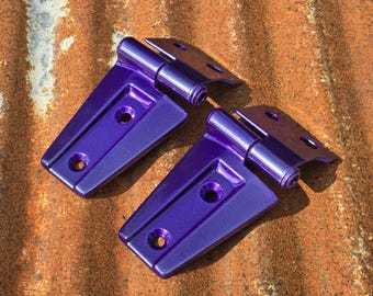 Jeep JK Powder Coated Hood Hinges - Compatible with 2008-2018 JK / JKU
