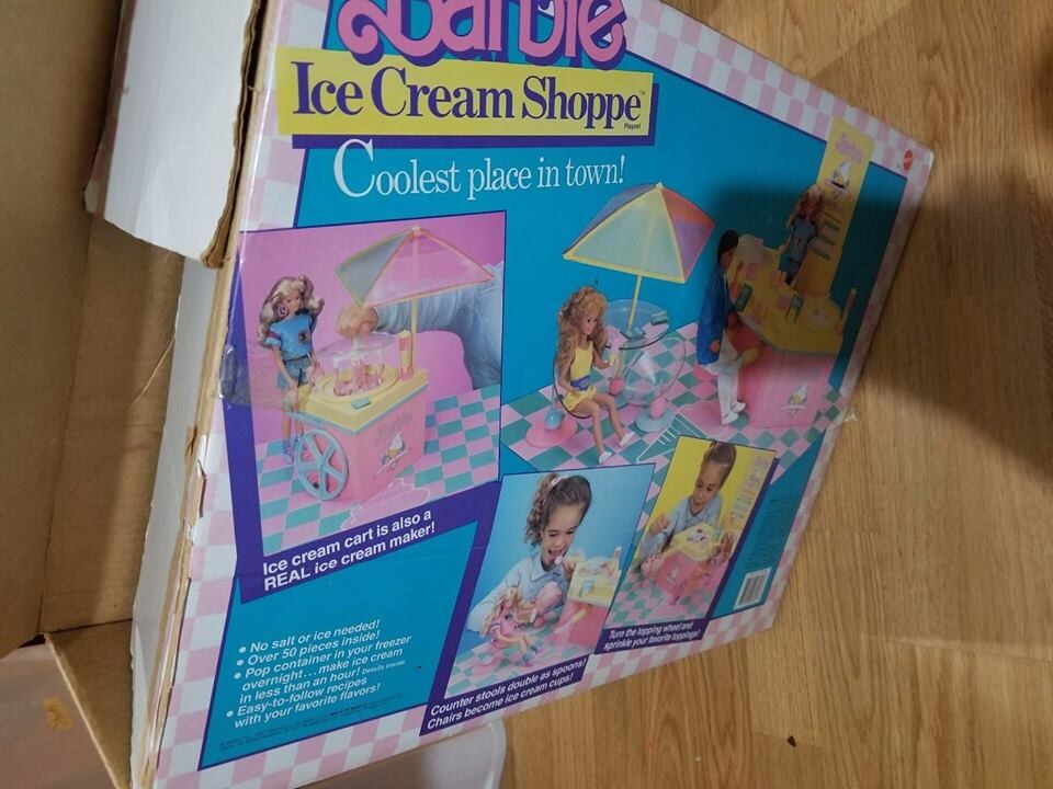 barbie ice cream shop 1987