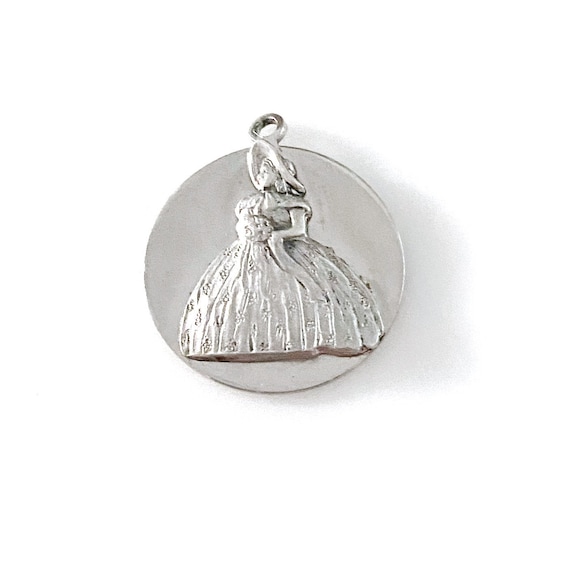 Beautiful Sterling MK silver 1960s bridal charm. … - image 2