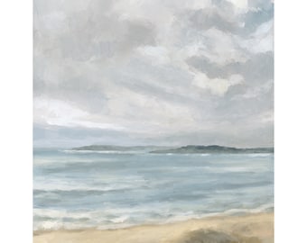 Seaside Vertical Canvas Print