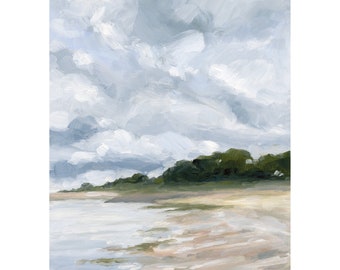 Beach Walk Vertical Canvas Print