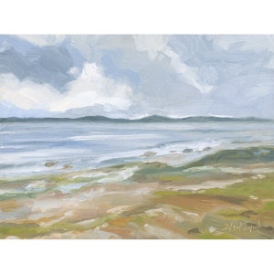 Across the Sea Horizontal Canvas Print