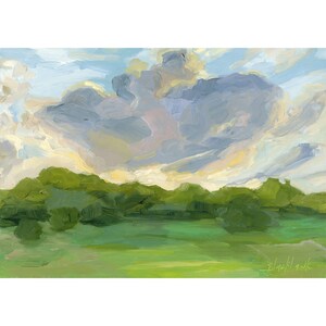 Big Sky Horizontal Canvas Print