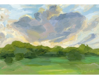Big Sky Horizontal Canvas Print