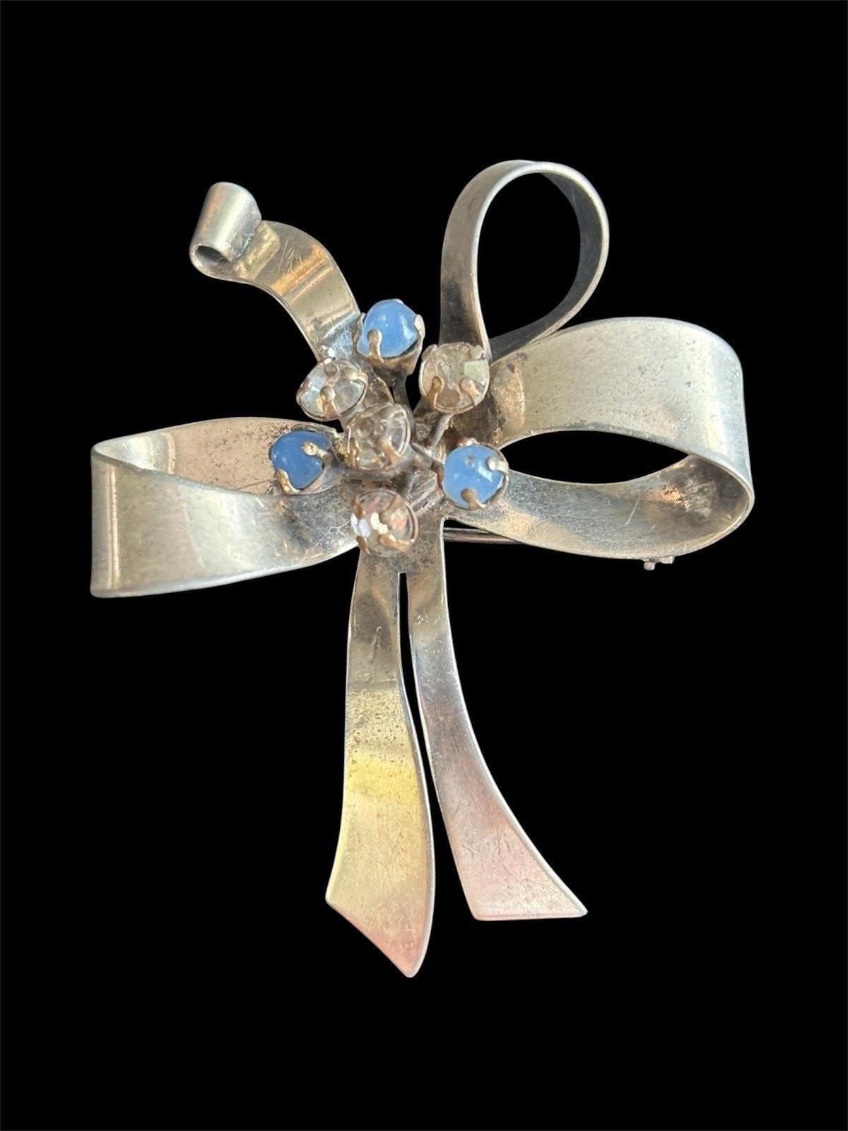 1940s Sterling Brooch - Etsy display picture 1