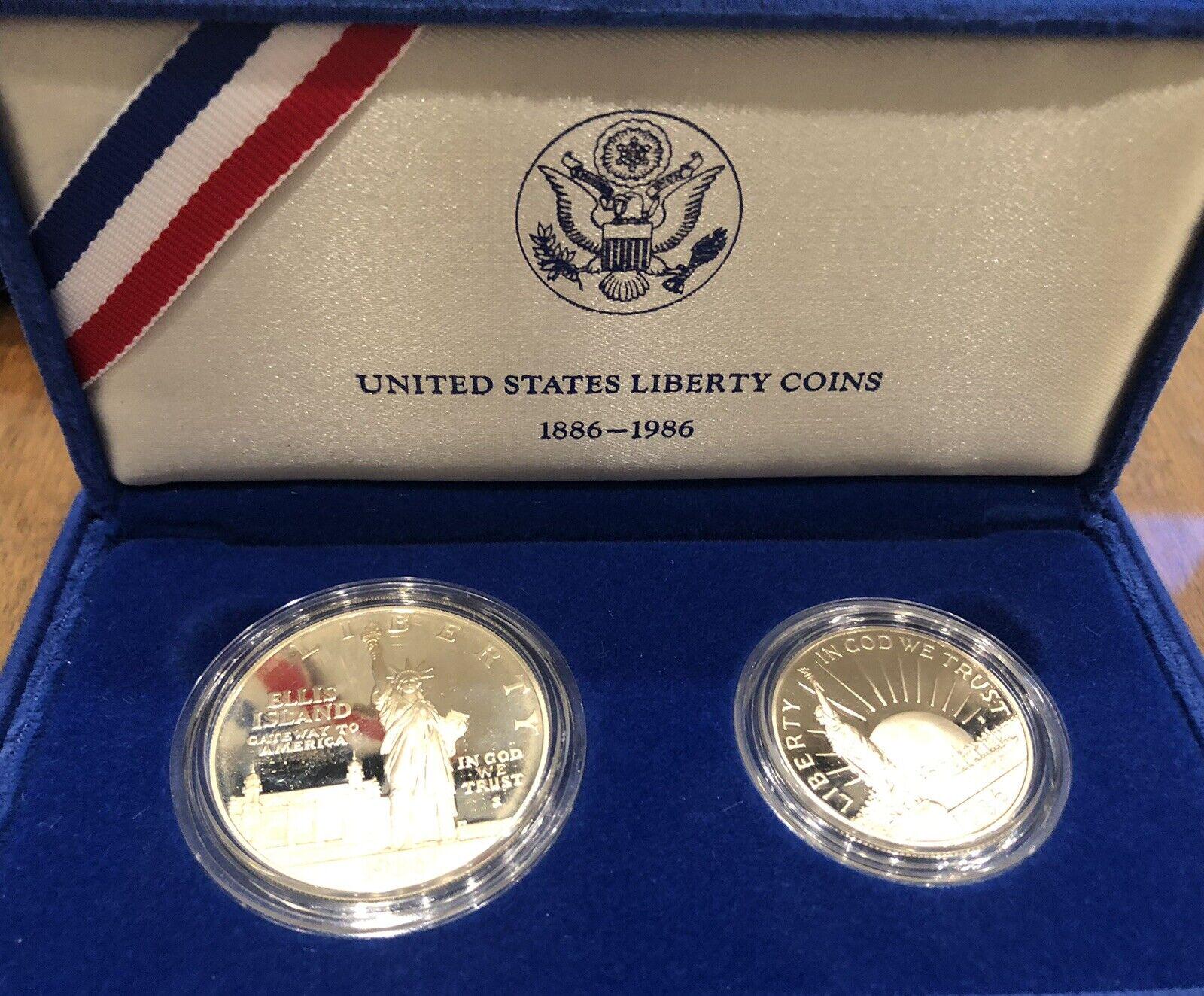 1986 Liberty Coin Proof Set - Etsy