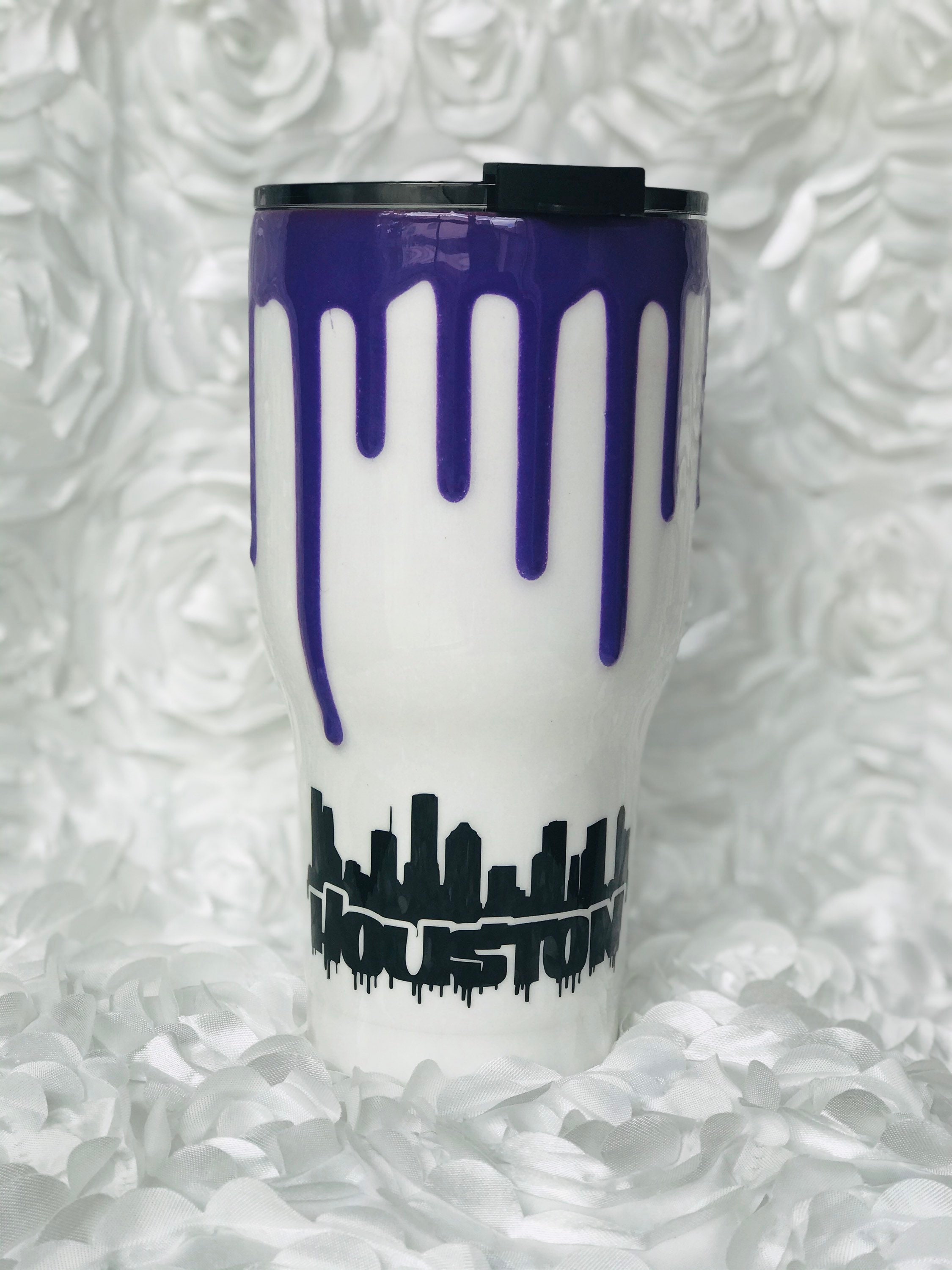30 oz tumbler Houston skyline Etsy