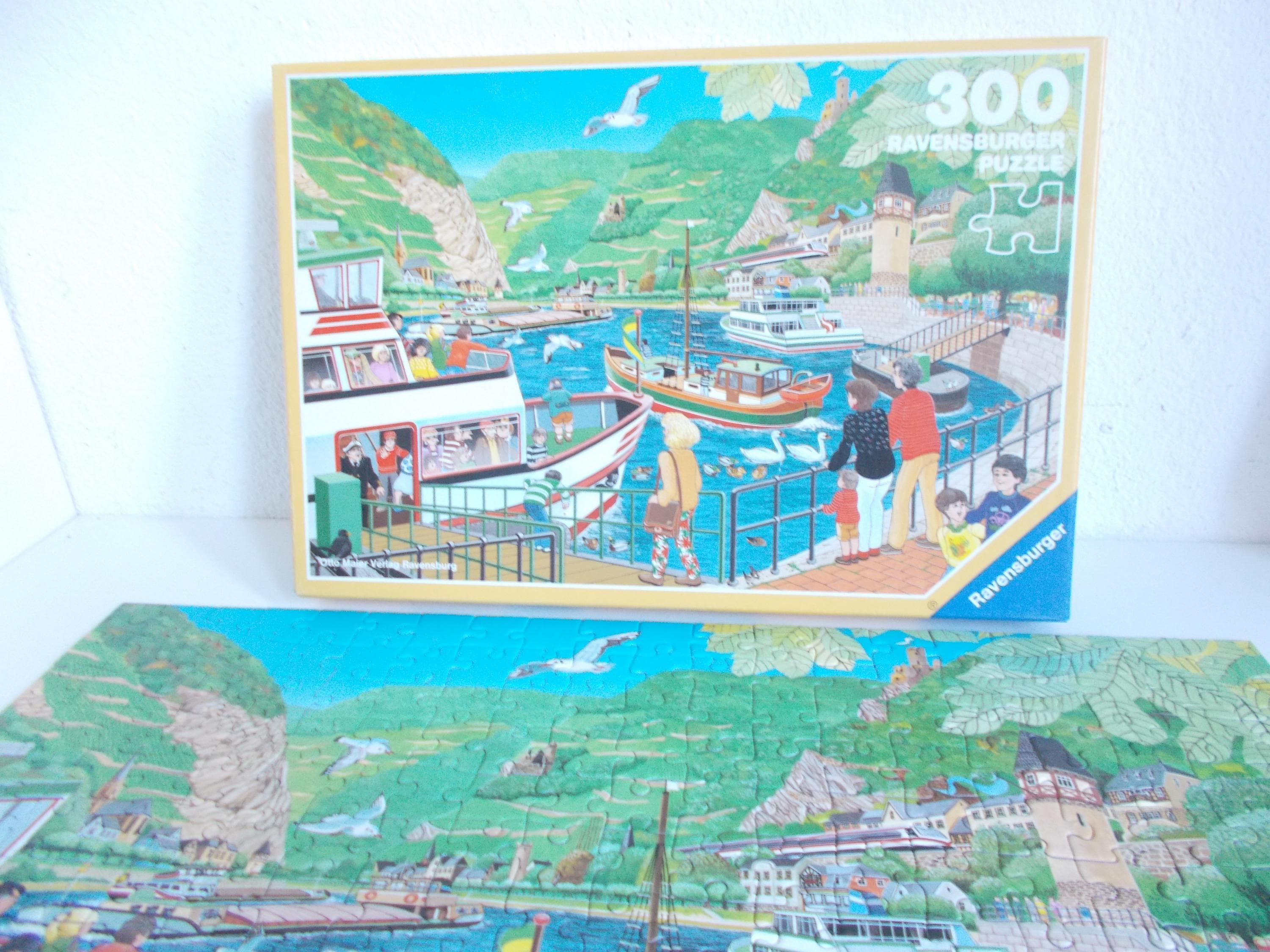 Puzzle Vintage Ravensburger Graphic III – 600 Pièces Double Face – Occasion