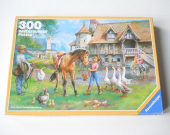 Ravensburger Kinderpuzzel Martine &quot;De Rijles&quot; Ontwerp: Marlier