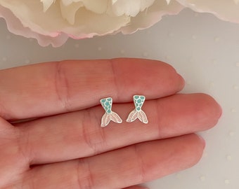 Orecchini In Argento Sterling 925 A Forma Di Unicorno – Confezione Regalo, Per Donne E Bambini, Dimensione 7x9 Mm