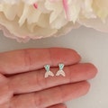 Sterling silver mermaid tail stud earrings | Kids earrings | Toddler earrings | Little girl earrings | Hypoallergenic jewelry