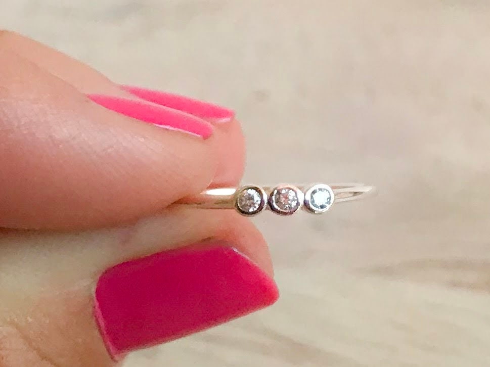 Rings for Women Ultra Thin Ring Dainty Ring Silver Ring Etsy