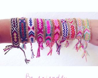 Friendship bracelets | Woven bracelet | Boho jewelry | Boho bracelets | Braided bracelet | Handwoven bracelet | Bracelets