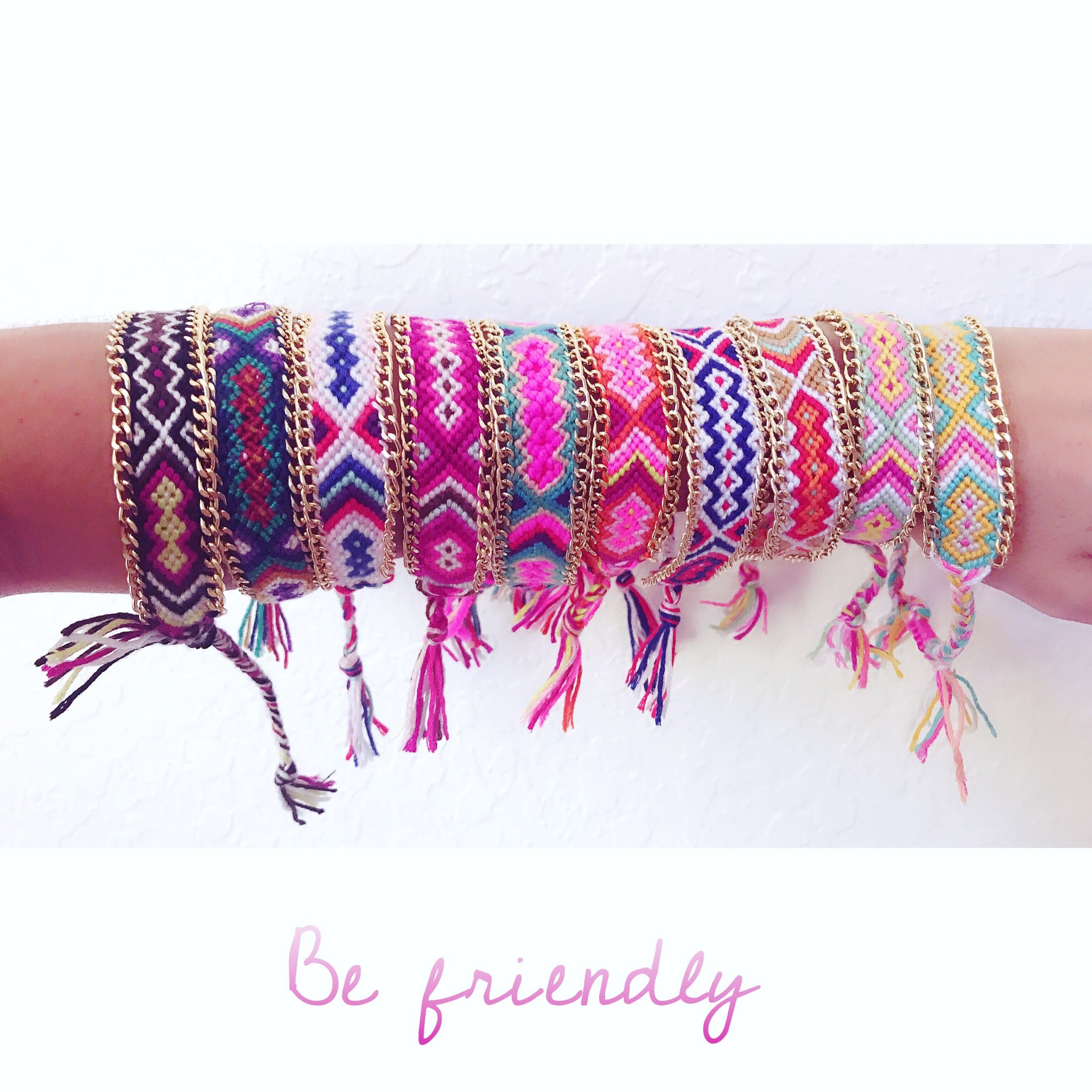 Friendship Bracelets Woven Bracelet 
