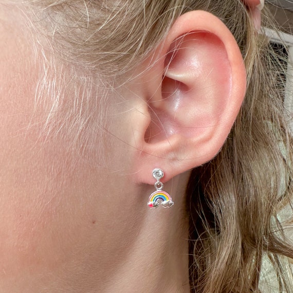 Hanging earrings for kids deals