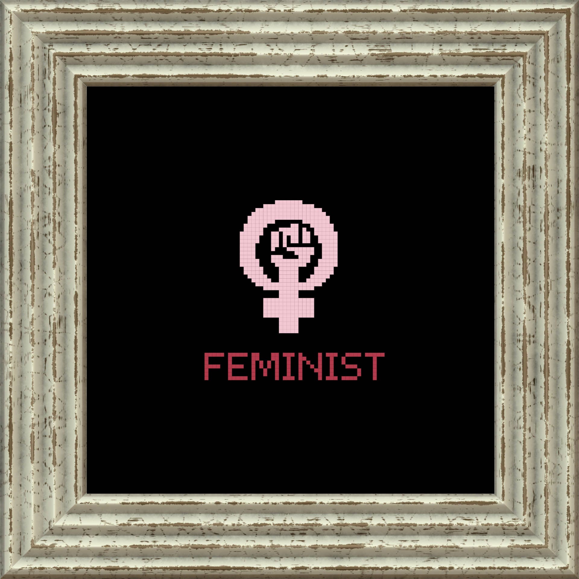 Intersectional Feminism Symbol Cross Stitch Pattern PDF Etsy