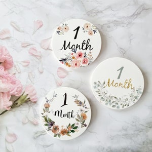 Round Baby Milestone Cards – Capture Every Precious Moment!