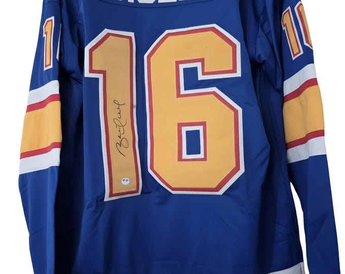 Brett Hull St. Louis Blues Signed Jersey | Certified Authentic NHL Memorabilia (COA)