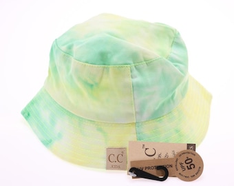 Adorable Reversible Tie Dye Bucket Hat - Perfect Summer Accessory