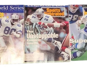 Sports Illustrated Set - 1993/1994 Dallas Cowboys- Michael Irvin / Emmitt Smith