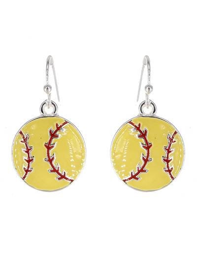 Orecchini Da Baseball Per Donna – Pendenti A Forma Di Palla E Guanto – Gioielli Sportivi Per Giocatrici E Tifose – Regalo Per Mamma Fan