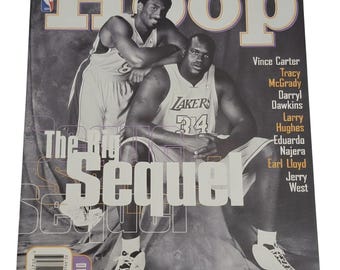 HOOP Magazine Shaq & Kobe Dec 2000 | Vintage NBA Magazine | Lakers Dynasty Collectible | Basketball Memorabilia