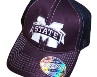 Mississippi State - Zephyr - Fitted XL Cap