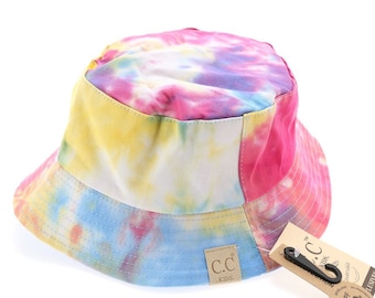 Tie Dye Reversible CC Bucket Hat