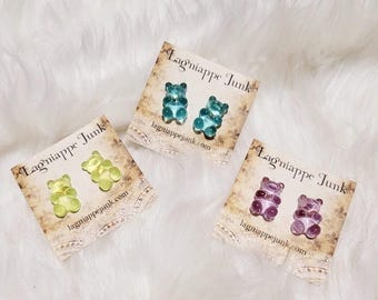 Gummy Bear Stud Earrings Earrings